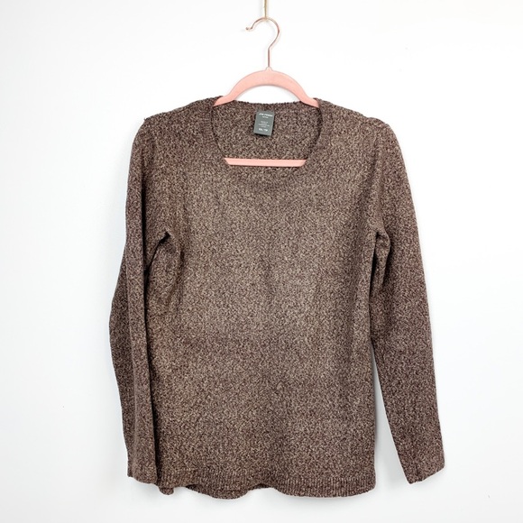 Joe Fresh Long Sleeve Super Soft Brown Sweater - Picture 1 of 8